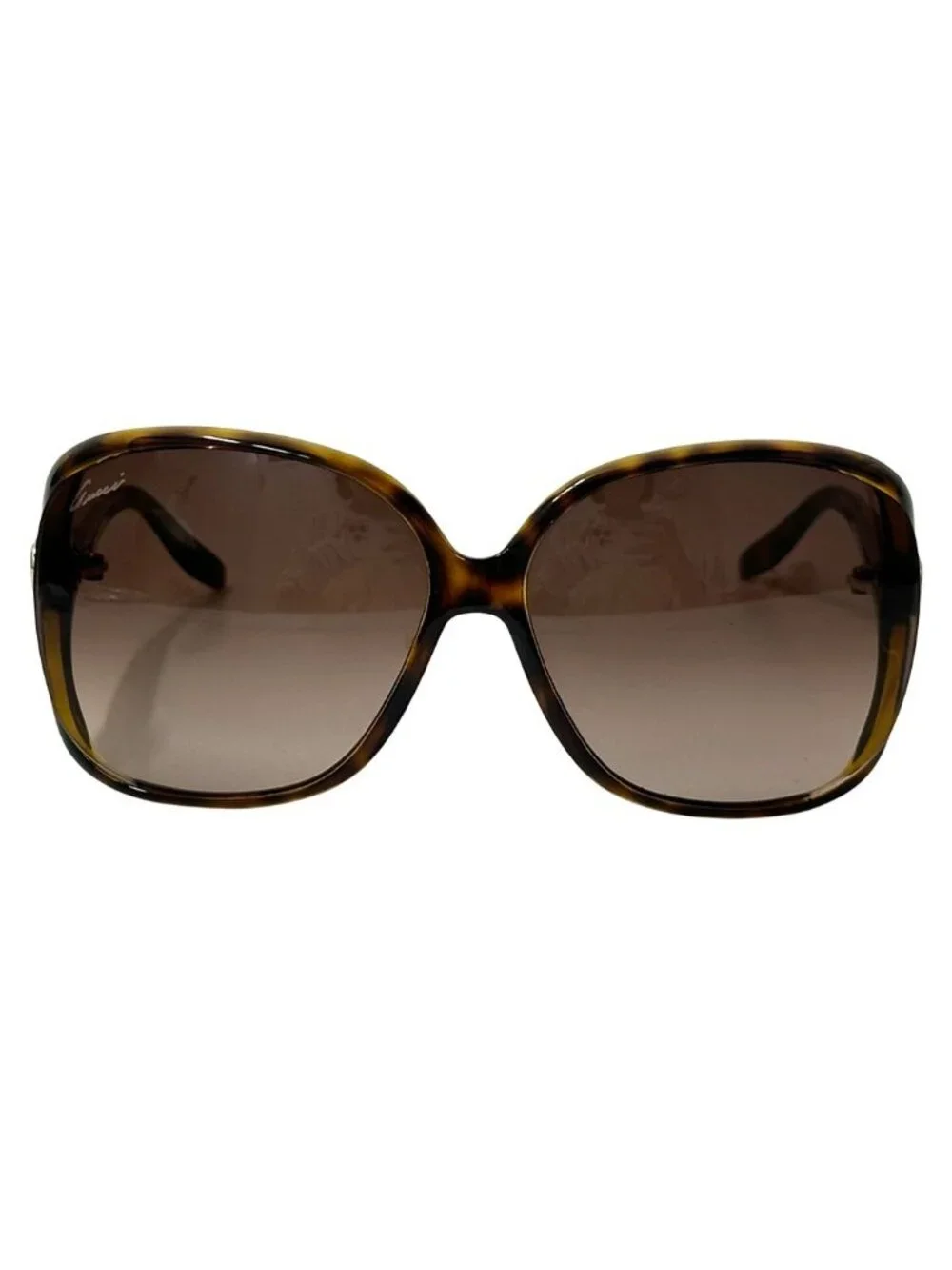 Gucci Sunglasses Bree Brown S Tortoiseshell Pattern GG Eyewear
